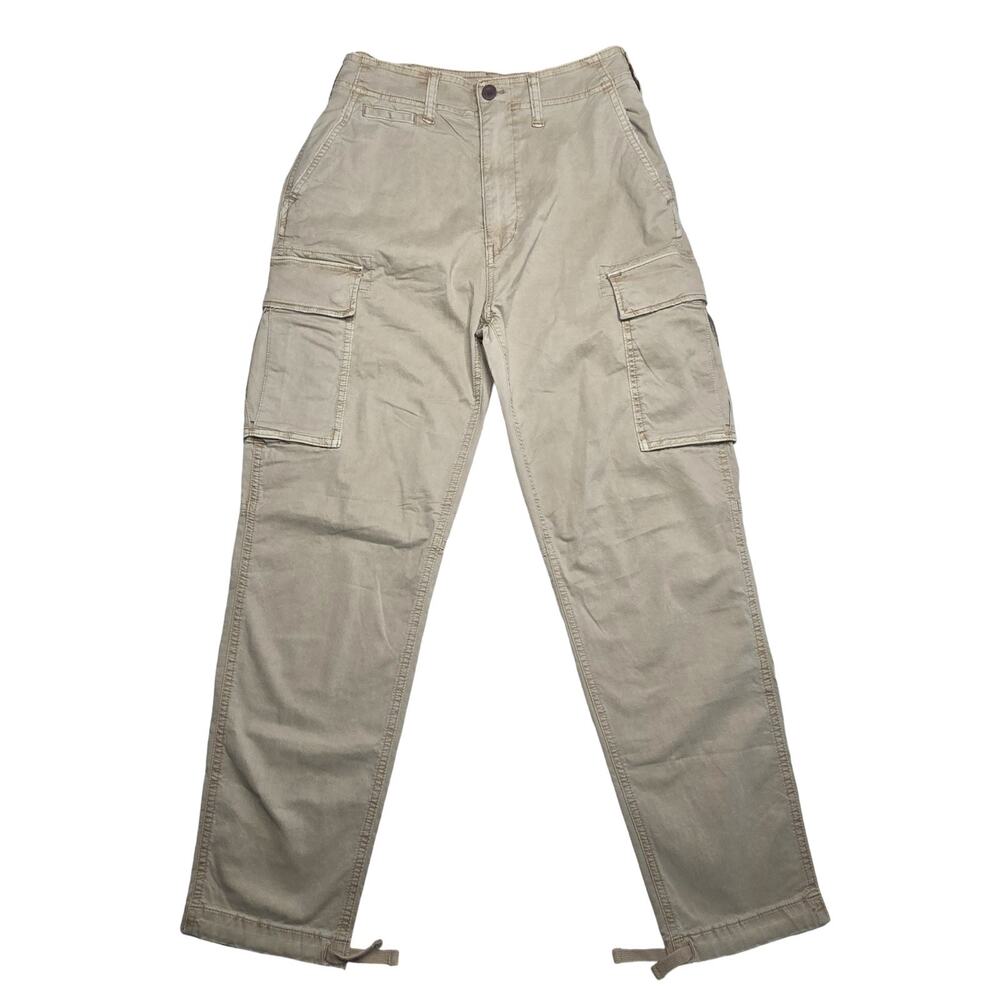 American Eagle Slim Lived In Cargo Pants Men's 28x32‎ Khaki Utility AE